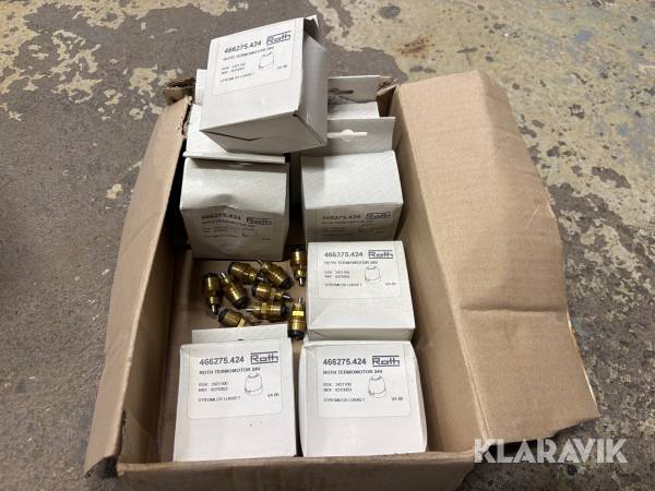 Motorer & ventiler till golvvärme Roth 24 V - VA 80