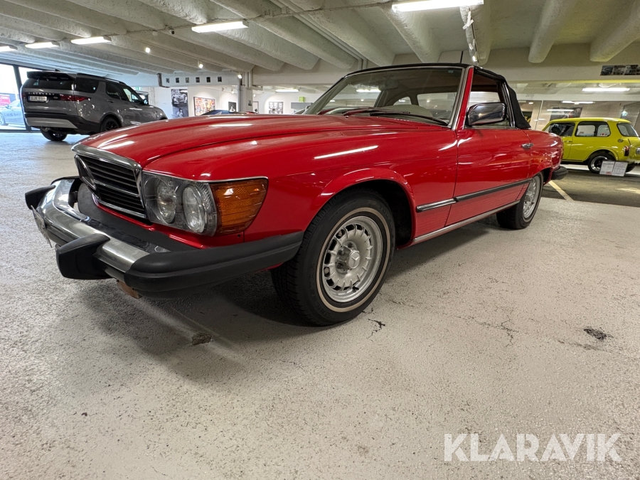 Veteranbil Mercedes-Benz SL 450 automat 225hk