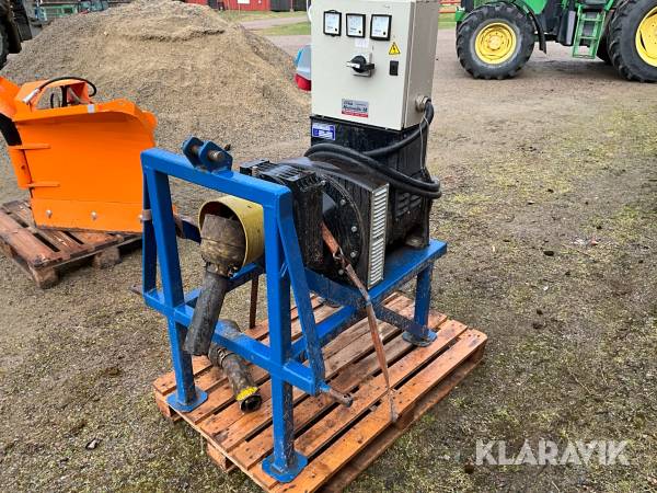 Elverk KV Järn Och Maskin T53 traktordrivet, 53 kVA