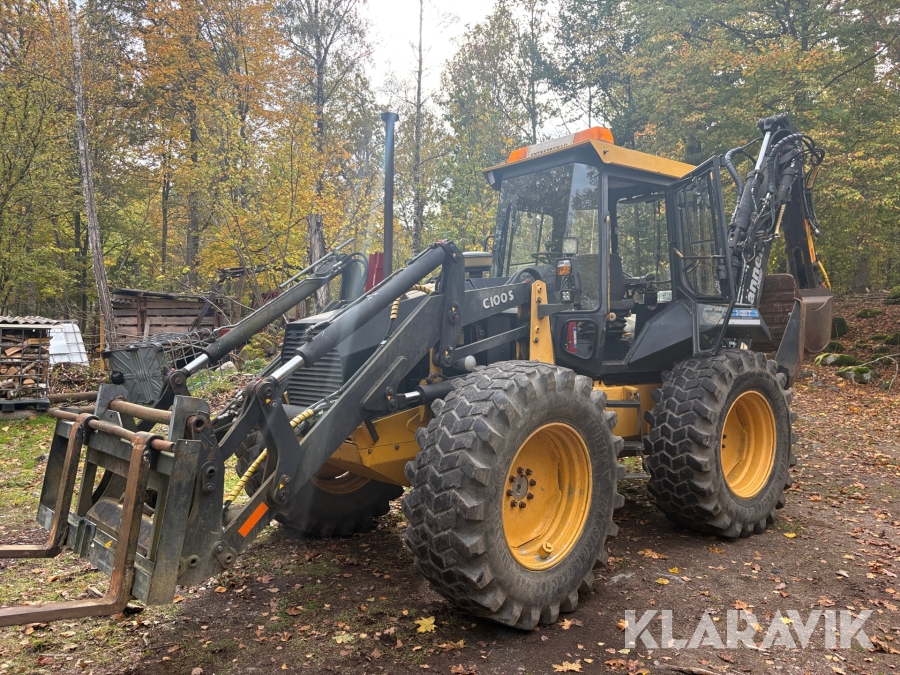 Traktorgrävare Lännen C100S