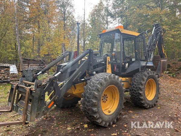 Traktorgrävare Lännen C100S