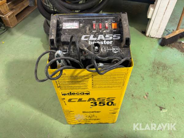 Laddare 12/24V + booster Deca Class 350e