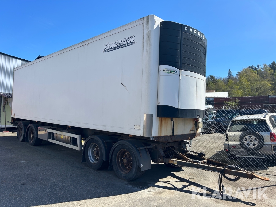Kyltrailer Knf SOr 1020 med bakgavellyft