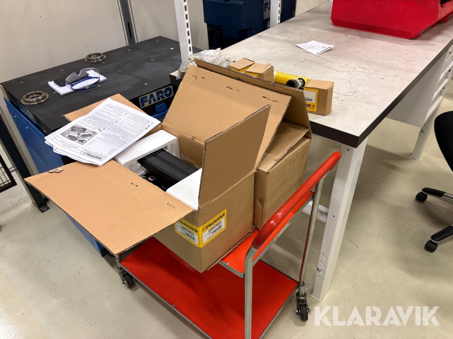 Portabel hydraulisk lyft Enerpac RC-Series Duo med rullvagn