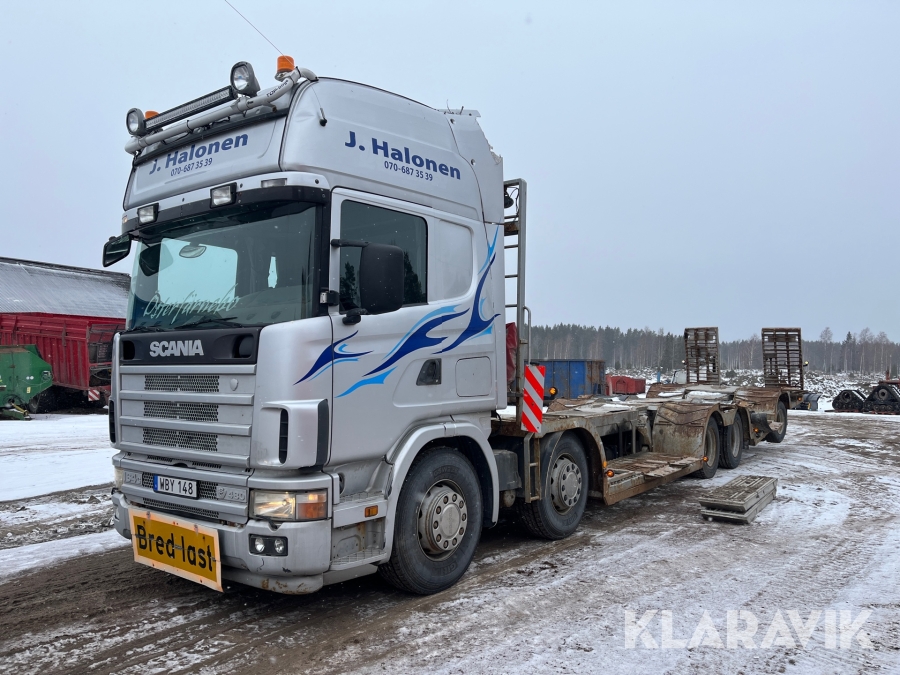 Lastbil dunderbygge Scania R164gb8x4 480