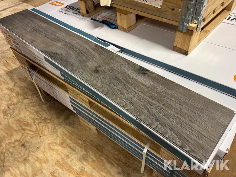 Vinylgolv RAW Oak Grey 40 paket