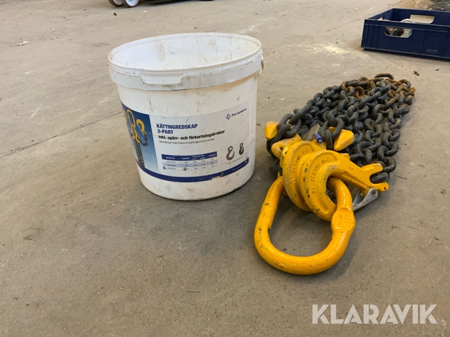 Kättingredskap Forankra