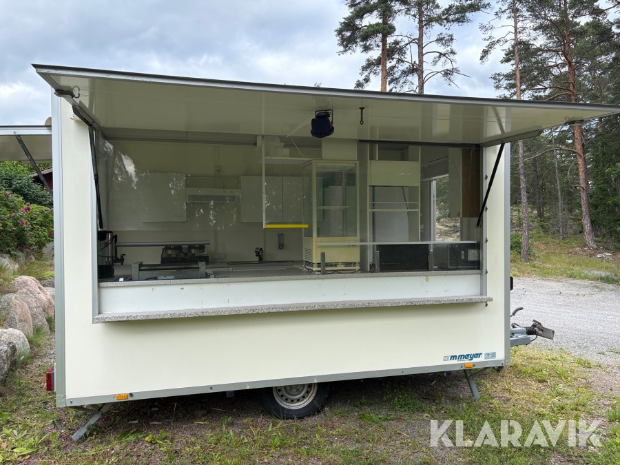 Försäljningsvagn / cafévagn WM Meyer fullt utrustad
