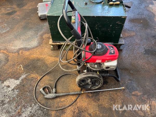 Högtryckstvätt Simpson MSV3024 Honda GCV 190 bränsledriven på hjul