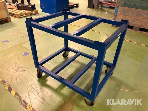 Rullvagn för halvpall