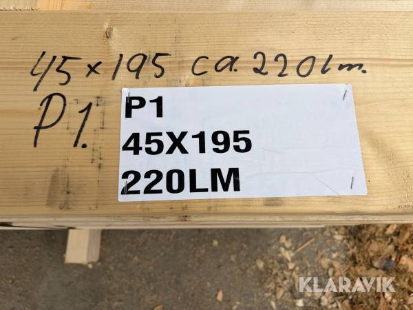 Virkespaket 45*195 C24