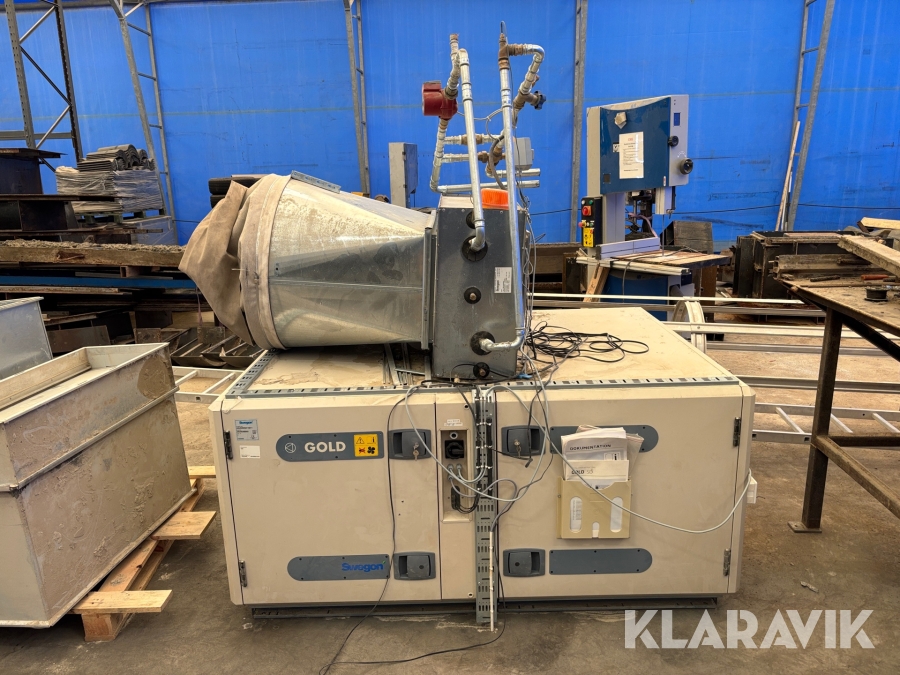 Ventilationsaggregat Swegon GOLD 20DSD110211 med värmaraggregat