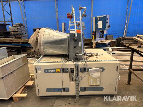 Ventilationsaggregat Swegon GOLD 20DSD110211 med värmaraggregat