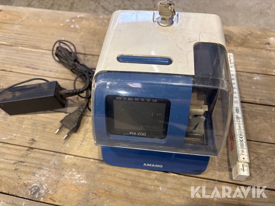 Stämplingsklocka Amano Pix200