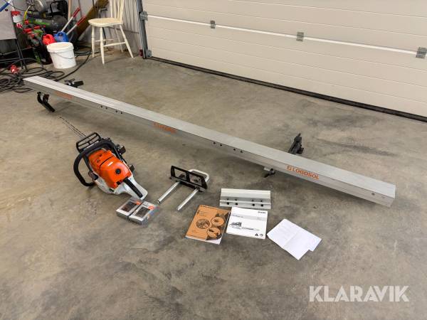 Timmerjigg Logosol Big mill basic med Stihl MS 661 C