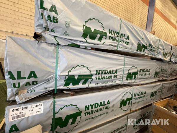 Träreglar Nydala Trävaru AB 45x70, 4,8