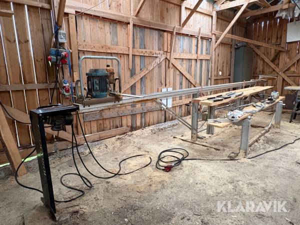 Sågverk Logosol E5000 med E37 Friction Feeder