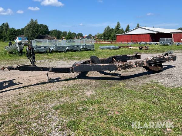Hydraulvagn för båt upp till 34fot 6,5ton