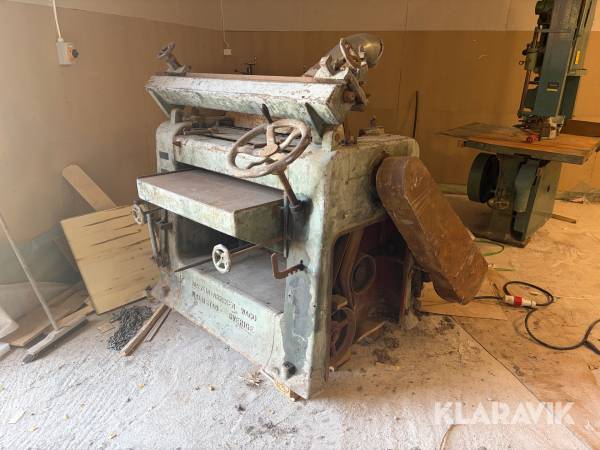 Planhyvel Waco Maskinfabriken Halmstad