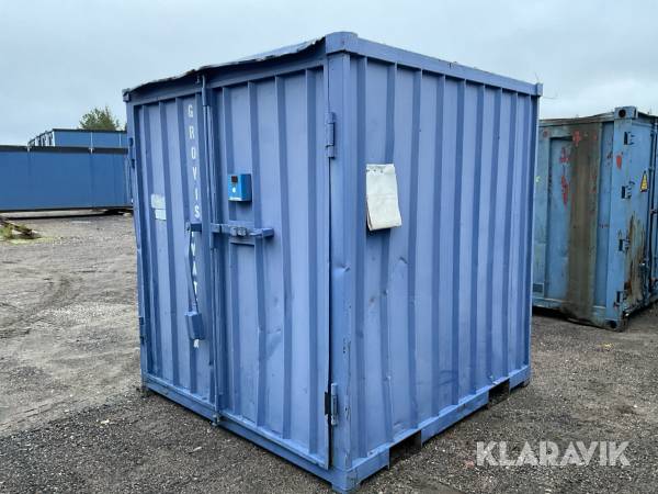 Container med tvättutrustning 8 fot
