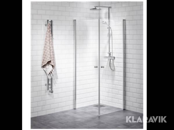 Duschvägg Alterna 90x90 Rak
