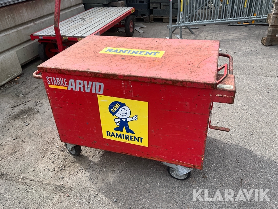 Verktygsvagn Starke Arvid MIDI 400L