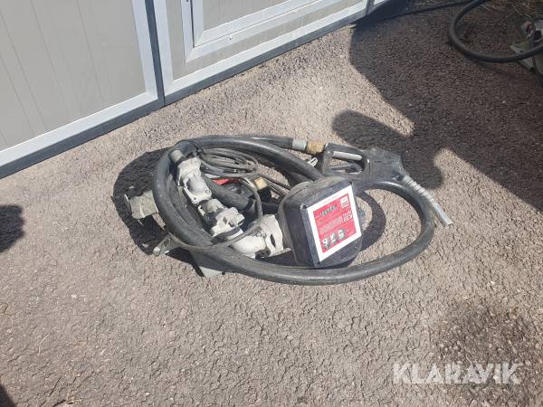 Dieselpump 12 volt Piusi Italy med räkneverk