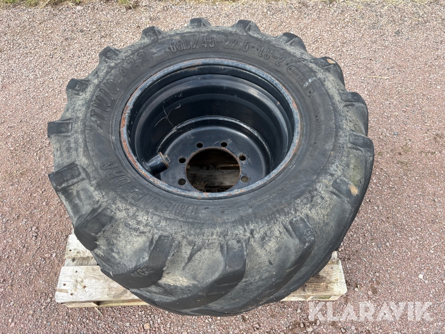 Entreprenad hjul Trelleborg Twin 422 650/45-22.5