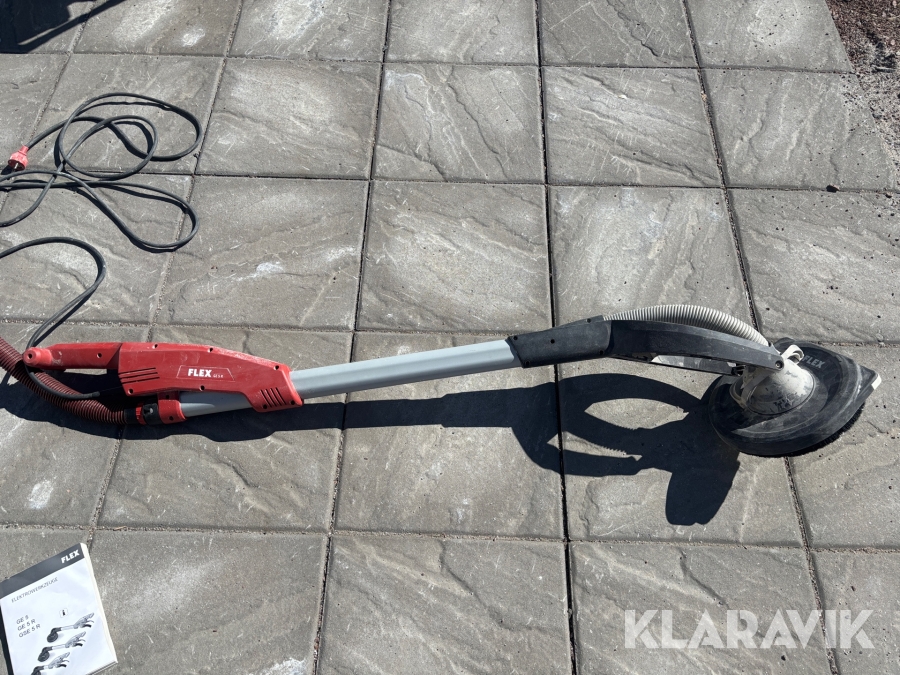 Väggslipmaskin Flex GE 5 R med slipskivor och väska