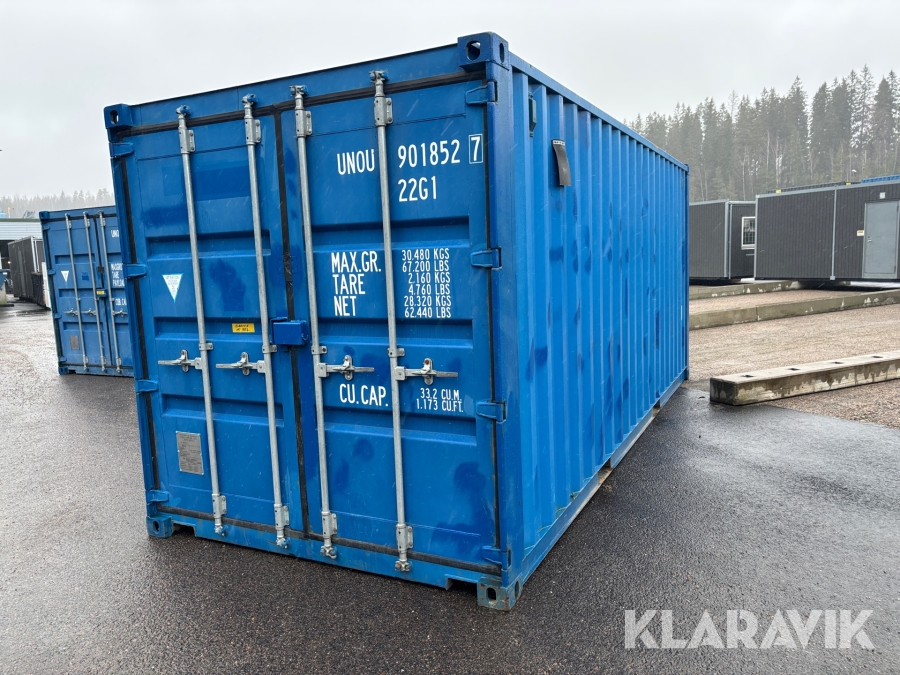 Förrådscontainer isolerad 20-fot Sjöfart