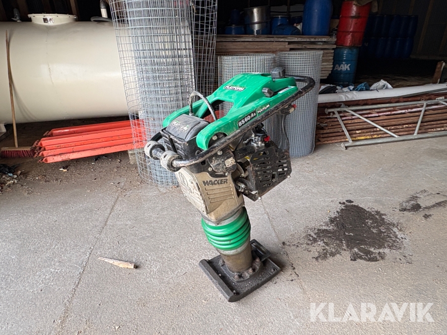 Markvibrator stamp Wacker BS 60-4s