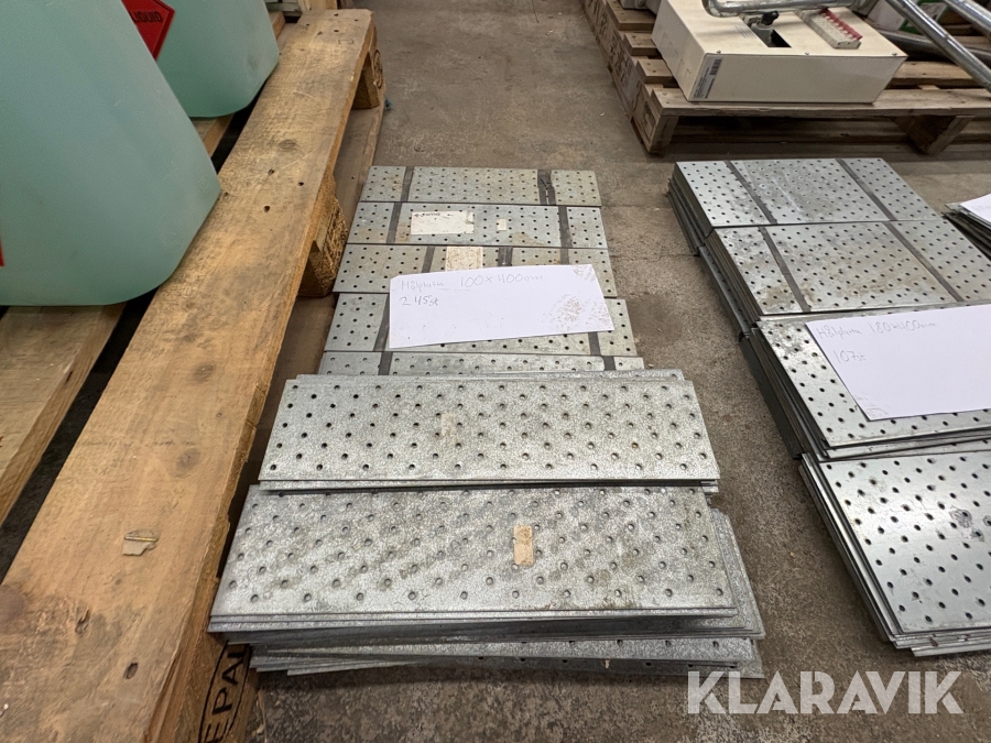 Hålplatta 100X400mm
