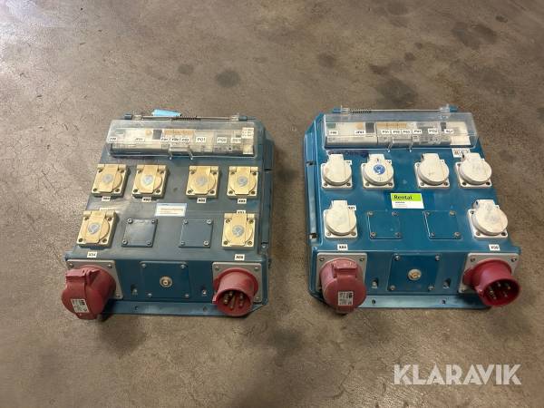Belysningscentraler Elbjörn UC 16 Midi BL/61 2 st