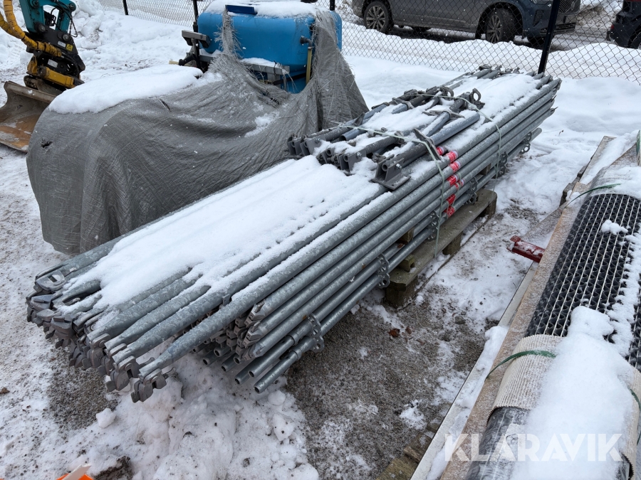 Skyltställning 3 st 7x3 m Altrad