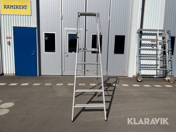 Trappstege med plattform Zarges ZAP Z600 1.32M