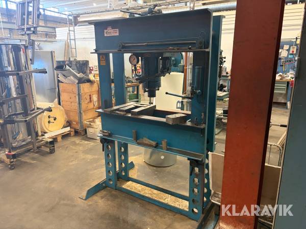 Hydraulisk verkstadspress Origo HP100, 100 ton