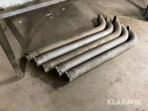 Avgasrör - 5st