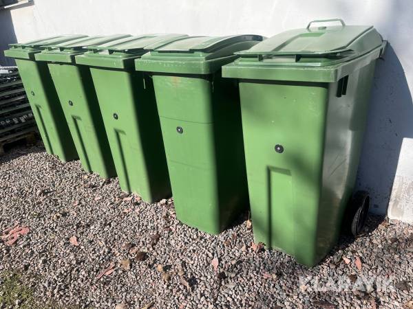 Sopkärl PWS 190l/st 5st