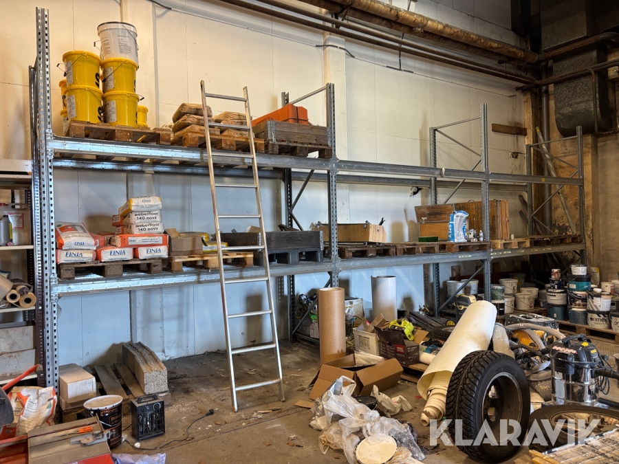 Pallställage 3+3 sektioner