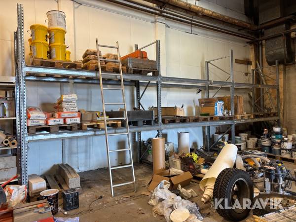 Pallställage 3+3 sektioner