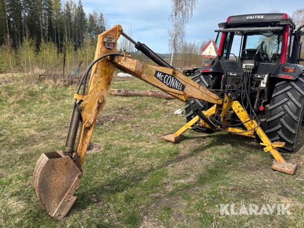 Grävaggregat Mc Connel Traktormonterat