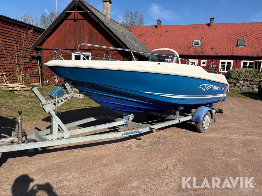 Motorbåten Örnvik 500 CLX med trailer & GPS