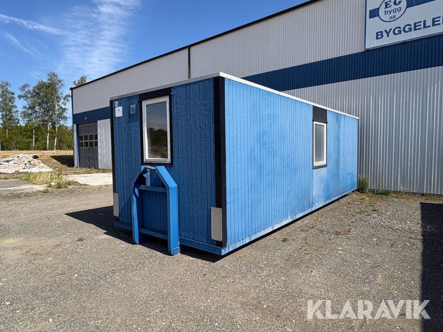 Personalvagn/ manskapbod på lastväxlarram