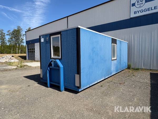 Personalvagn/ manskapbod på lastväxlarram