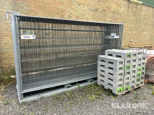 Byggstaket Heras 25 st