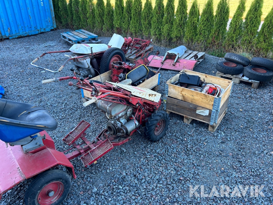 Redskapsbärare Belos 252 med reservdelar