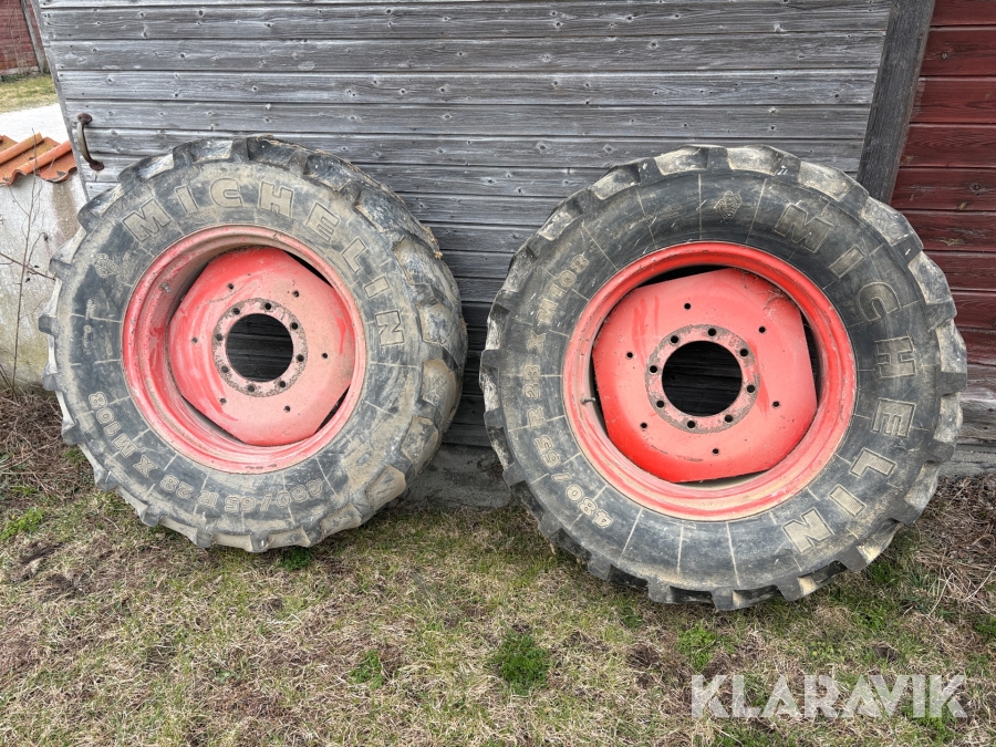 Traktorhjul Michelin 480/65R28 2st