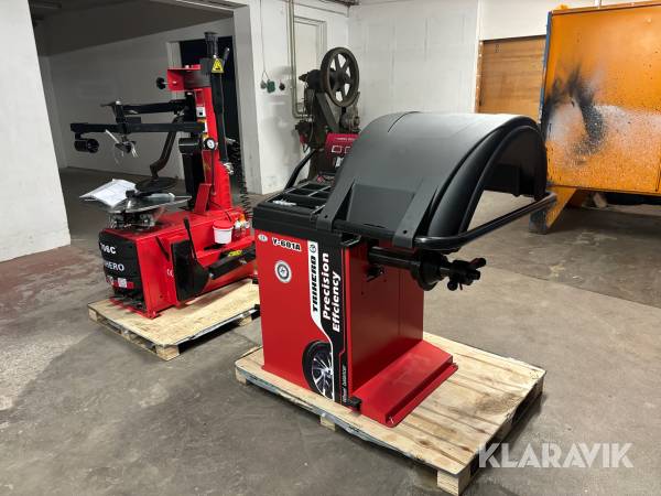 Hjulbalanserare & däckkrängare Trihero