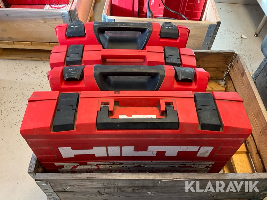 Diverse Hilti maskiner 4st