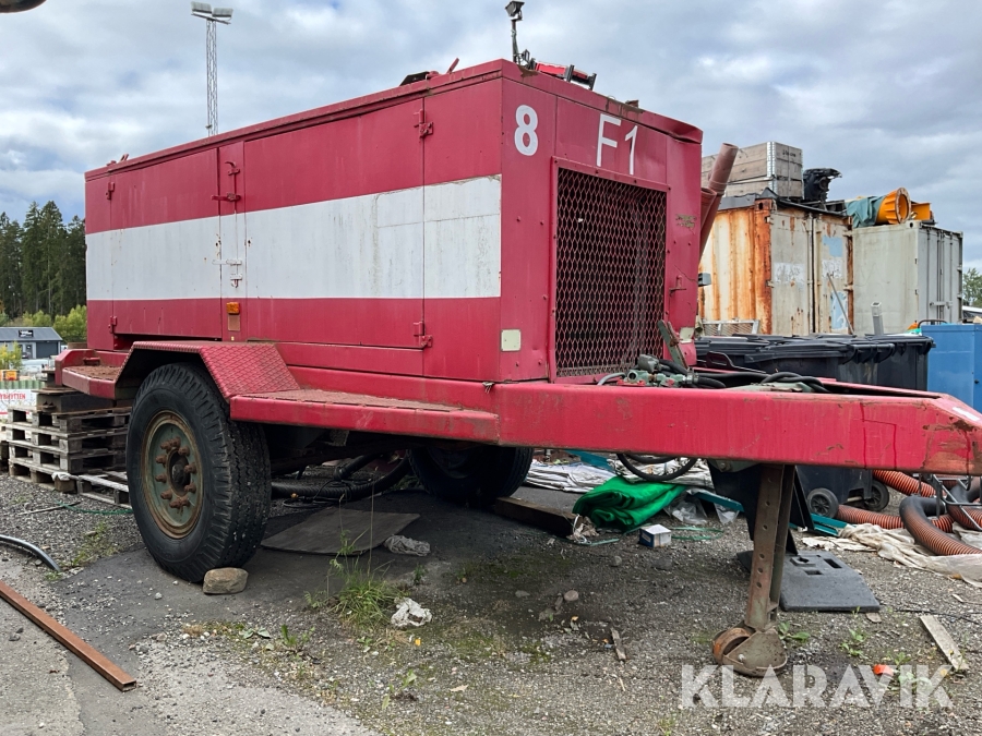 Elverkskärra Mekanomatik UNVP 100S 135kVA MT Volvo Penta TD100A